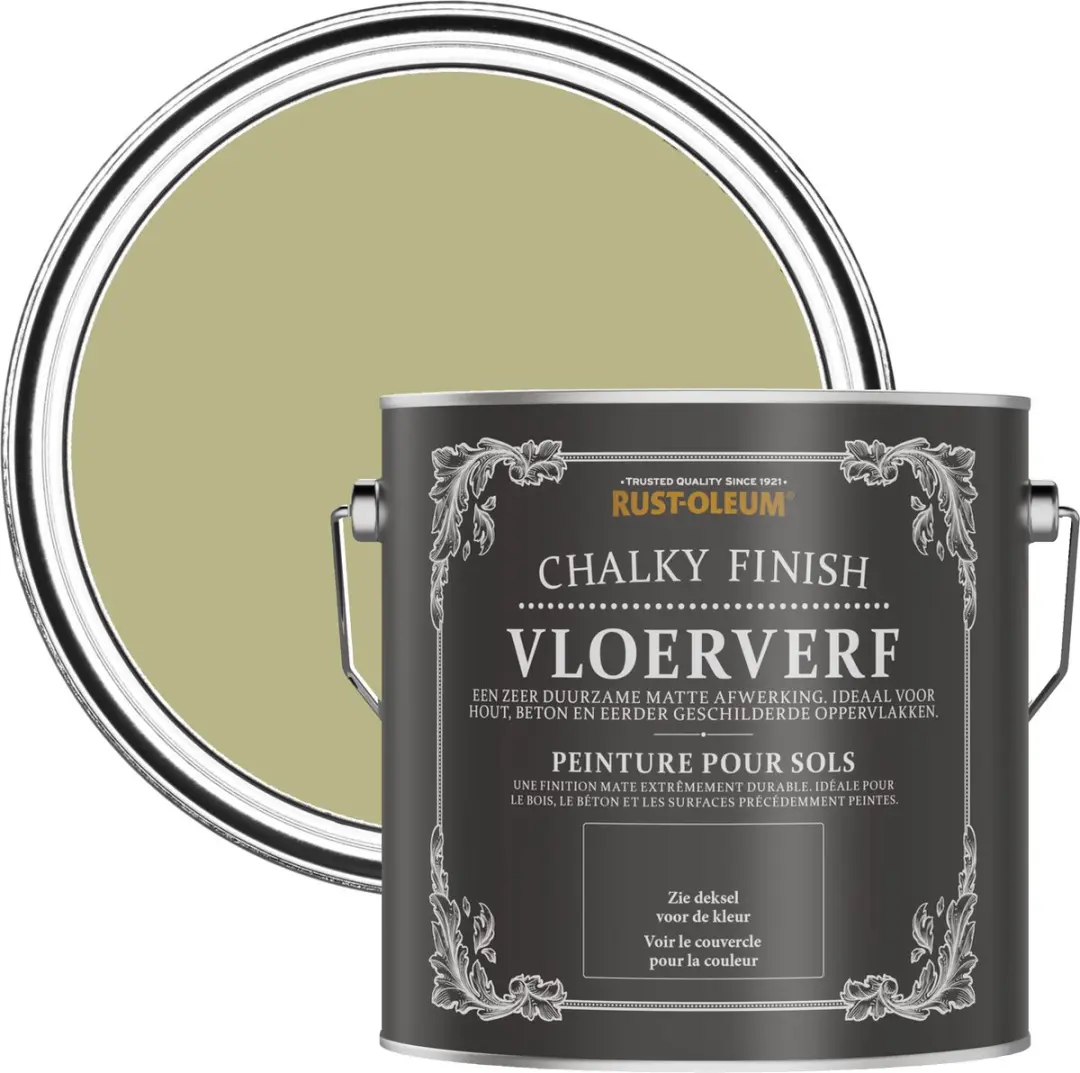 Rust-Oleum Saliegroen Vloerverf 2,5L