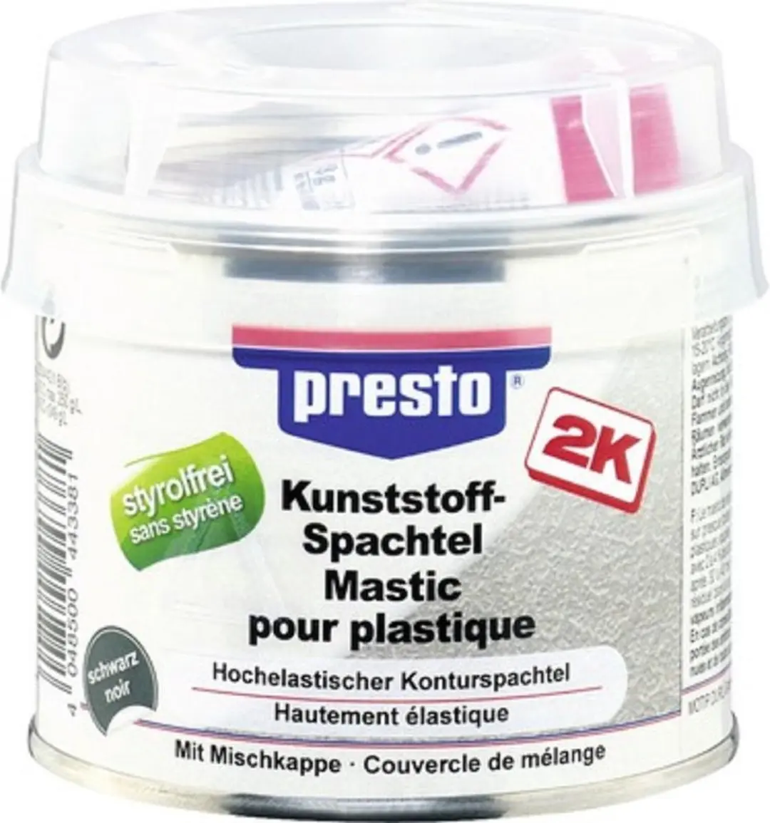Presto DIY Kunststoffspachtel 250g