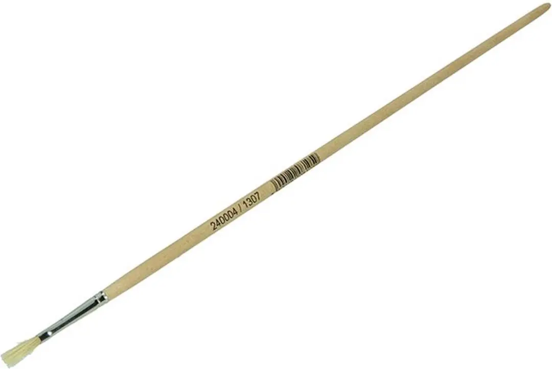 Anza Lyons Penseel Plat Maat 14 - 2mm - Wit