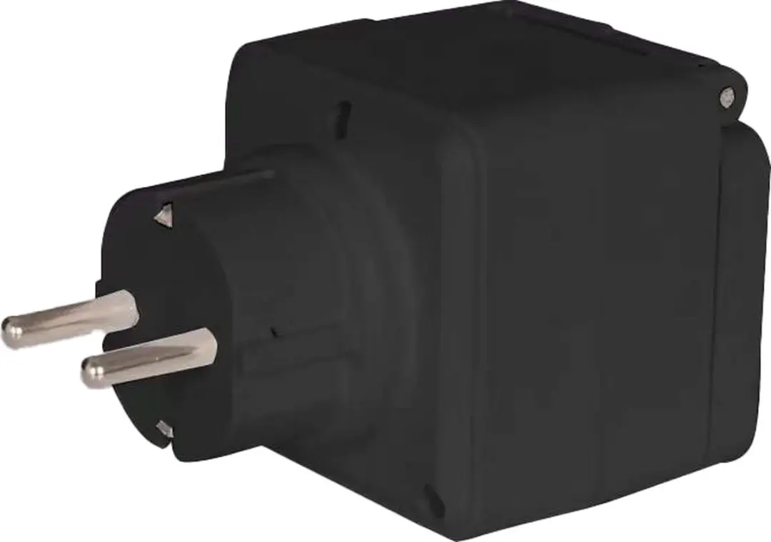 Denver PLO108 Smart Plug - Waterproof - Zwart