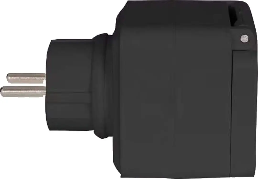 Denver PLO108 Smart Plug - Waterproof - Zwart