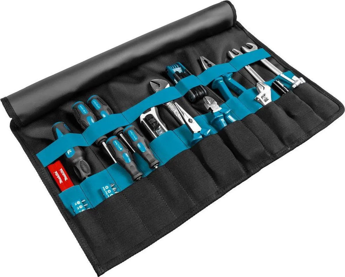 Makita E-15506 Gereedschapsrol voor 30 gereedschappen - Blauw/Zwart - afbeelding 3 van 3