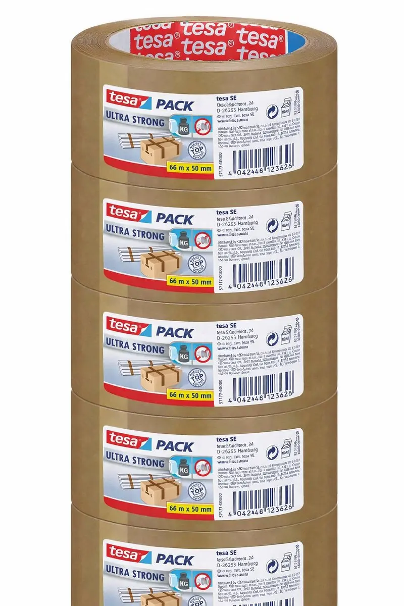 Tesa TesaPack Ultra Strong Verpakkingstape 50mm x 66m