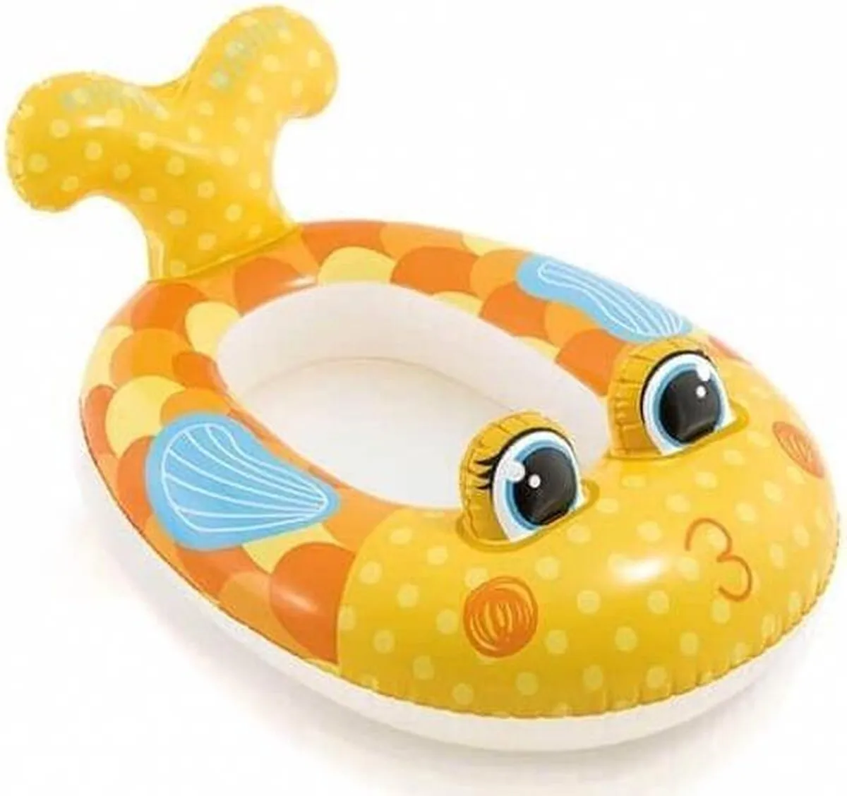 Intex Pool Cruiser Vis 117x76cm - Geel