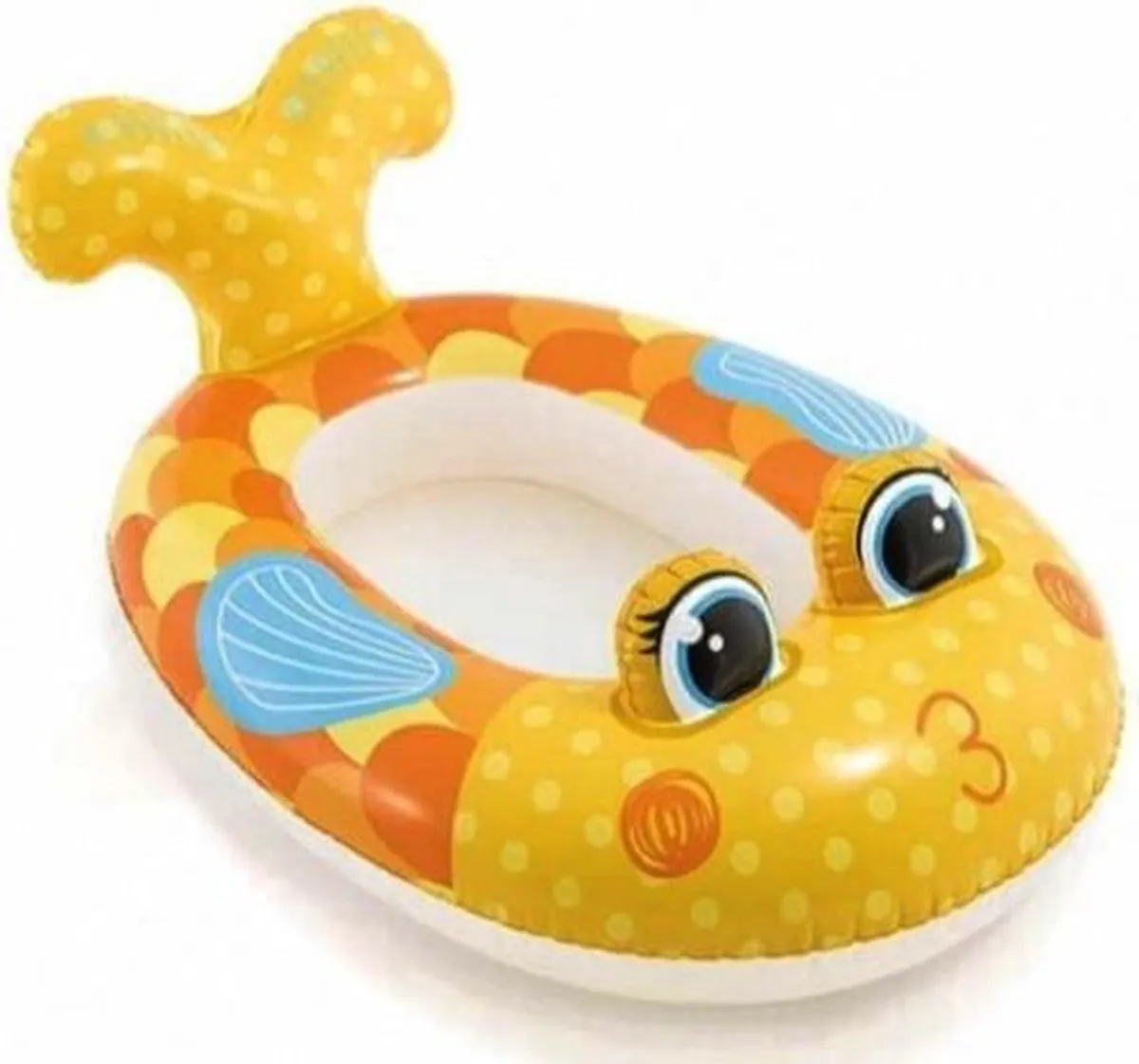 Intex Pool Cruiser Vis 117x76cm - Geel