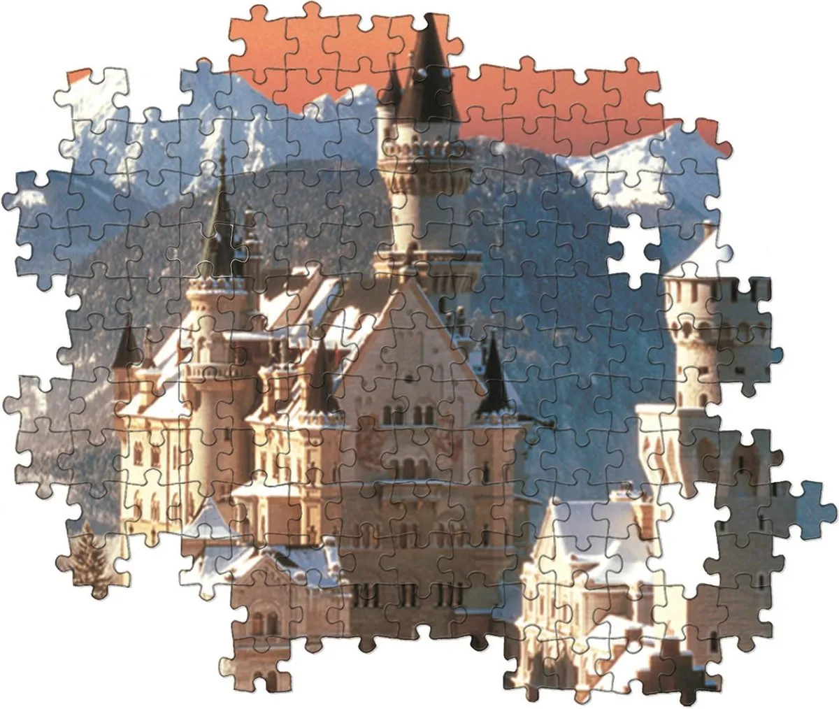 Clementoni Neuschwanstein Kasteel Puzzel 1500 Stuks