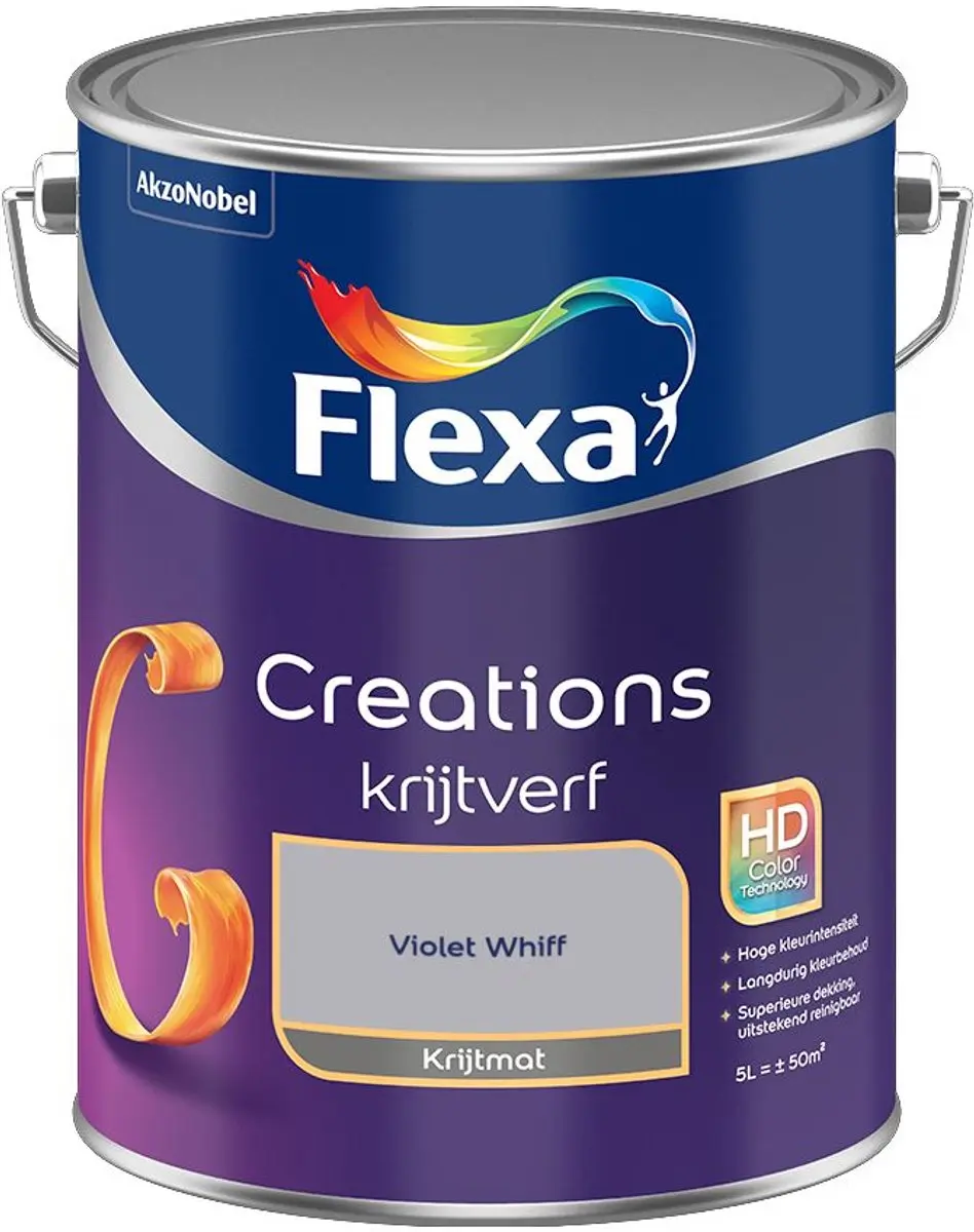 Flexa Creations Muurverf Violet Whiff 5L