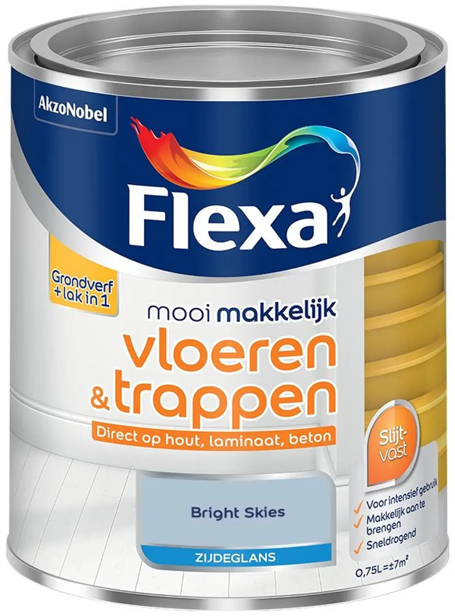 Flexa Mengverf Bright Skies 750ml