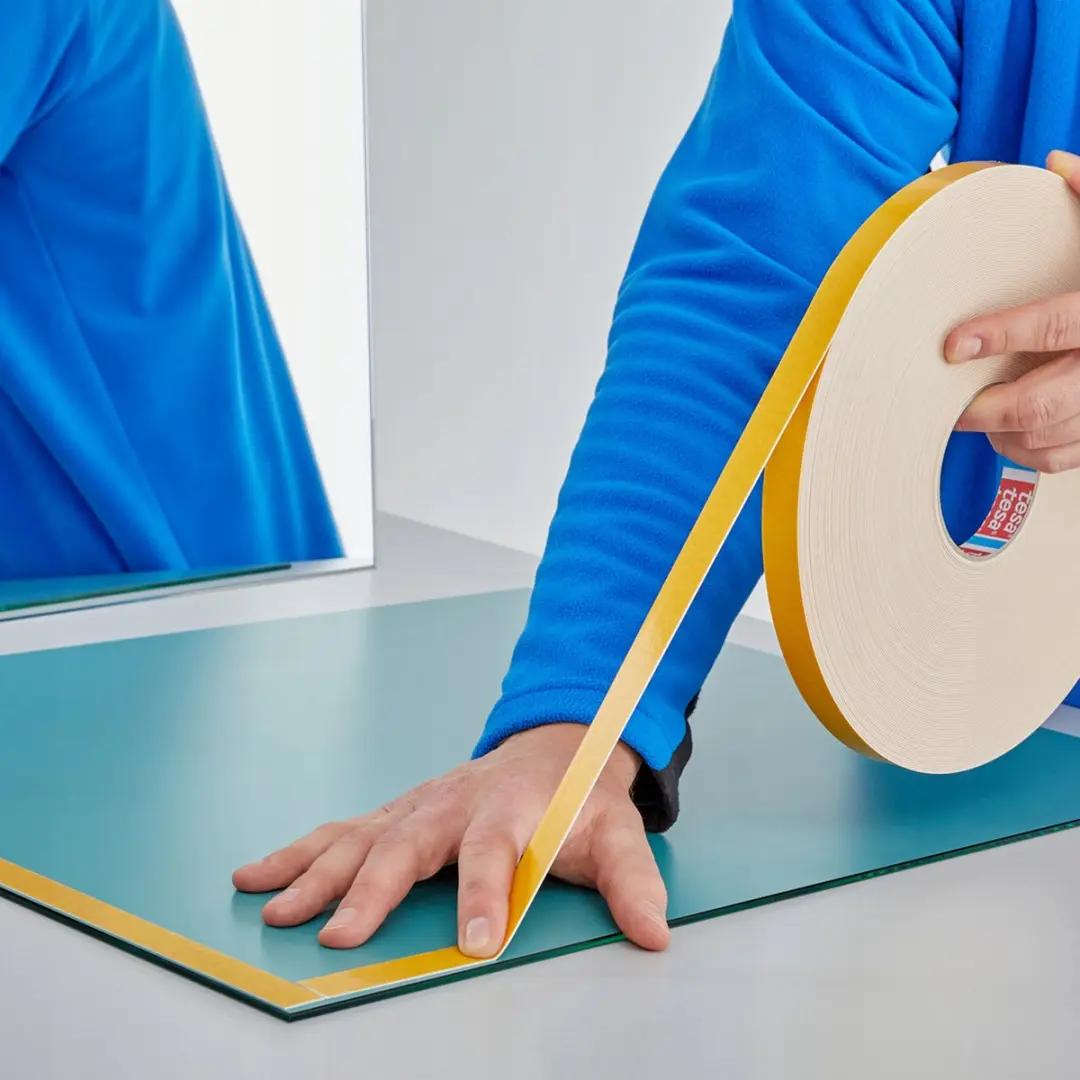 Tesa PRO Mounting Tape - 1,5m x 19mm - Wit