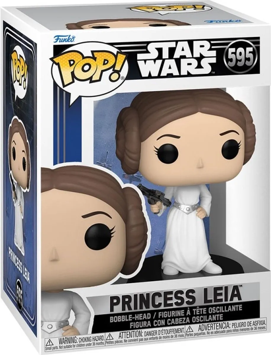 Funko Pop Princess Leia Star Wars #595