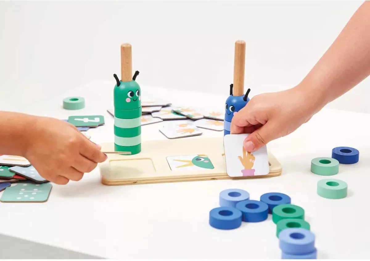 Janod Leer Tellen En Vergelijken Educatief Spel - Multikleur