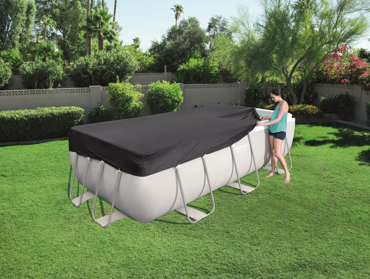 Bestway Mistral Zwembadzeil 396x185cm - Grijs