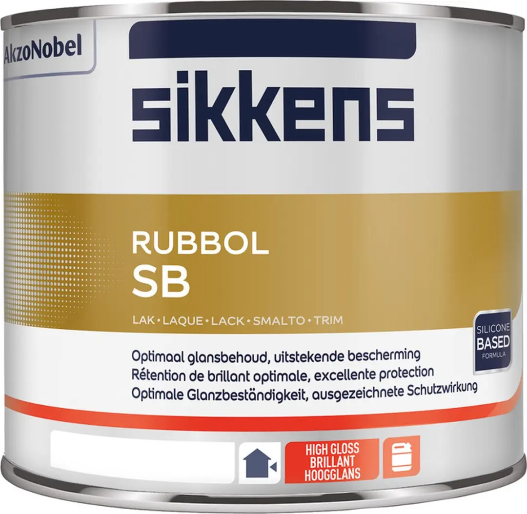 Sikkens Rubbol SB 1L Houtverf - Wit