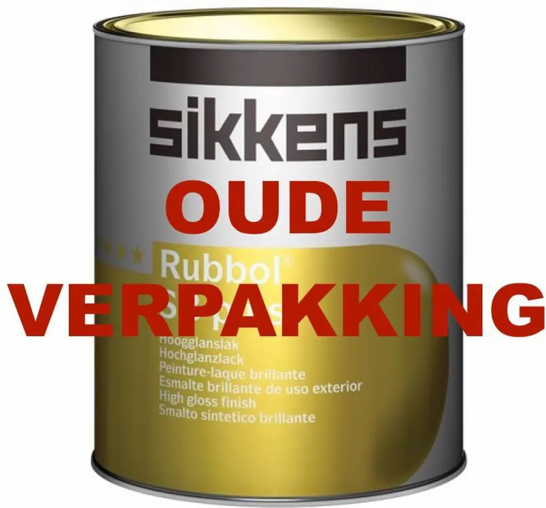 Sikkens Rubbol SB 1L Houtverf - Wit