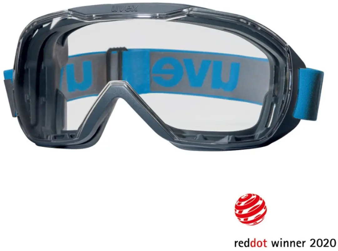 Uvex Megasonic 9320-265 Ruimzichtbril - Blauw/Grijs