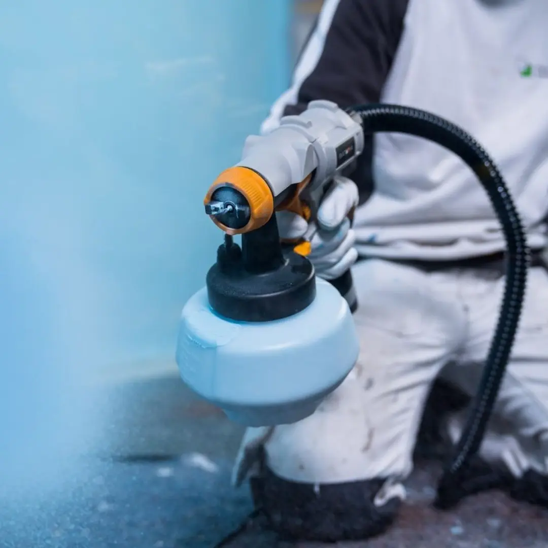 Batavia Maxxspray 700W HVLP Verfspuitsysteem - 1.2L - Zwart/Oranje