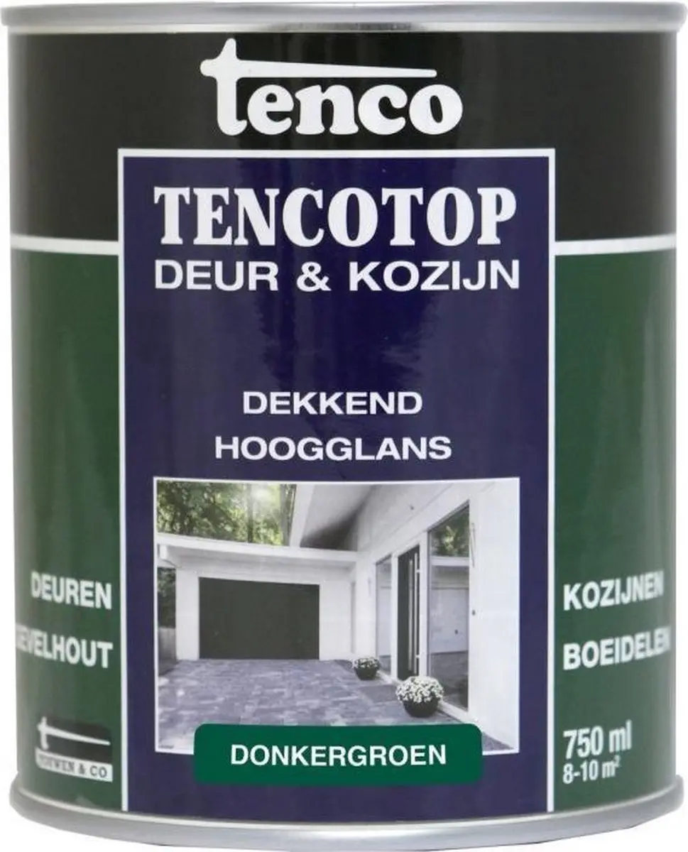 Tenco Tencotop Deur & Kozijnverf Donkergroen