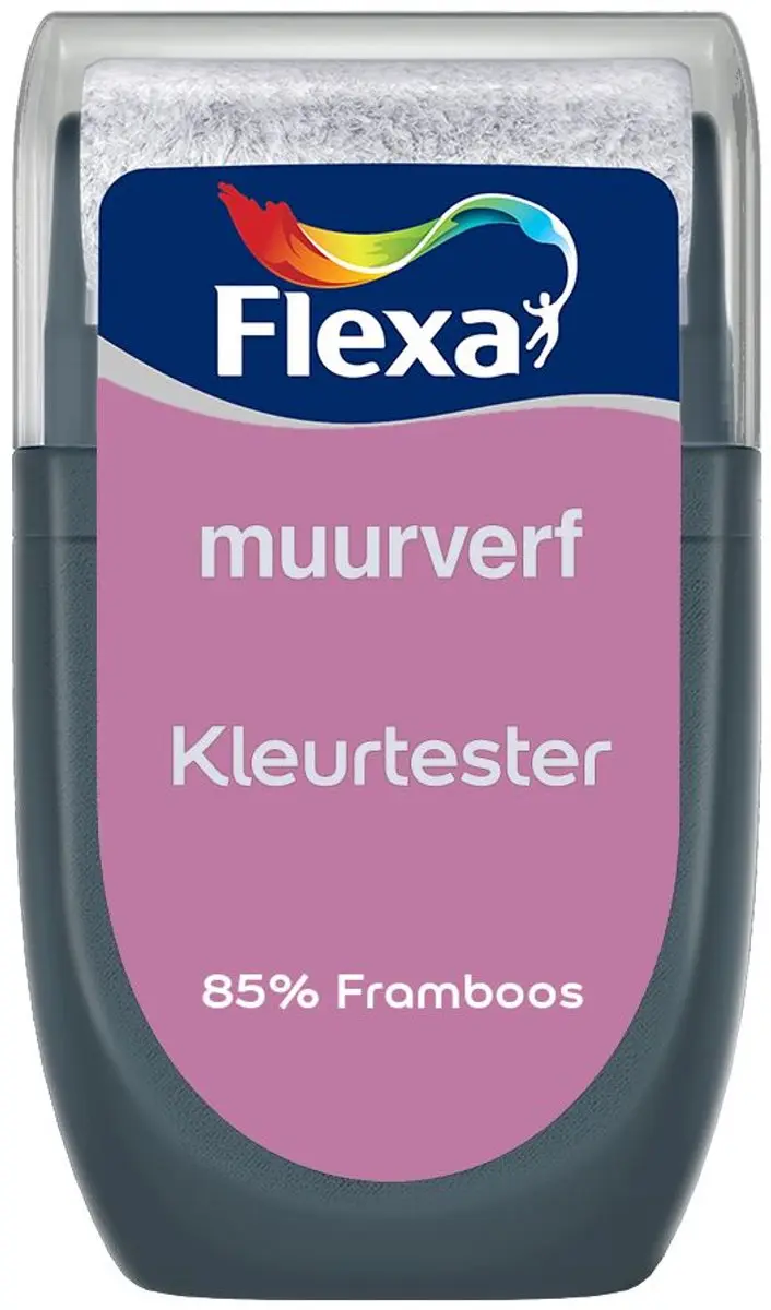 Flexa Kleurtester Muurverf 85% Framboos 30ml