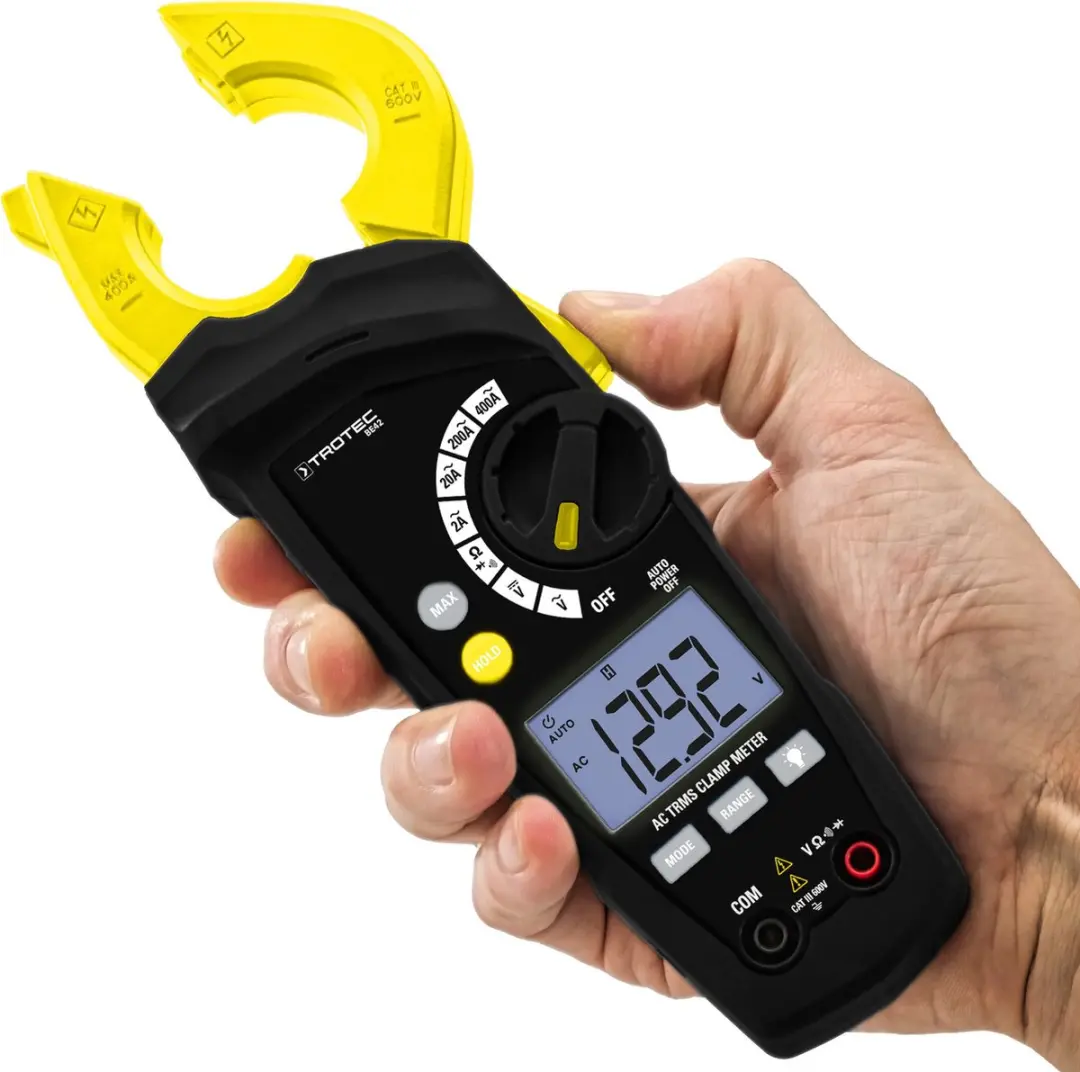 Trotec BE42 True-RMS Stroomtang - Ampèremeter - afbeelding 6 van 6