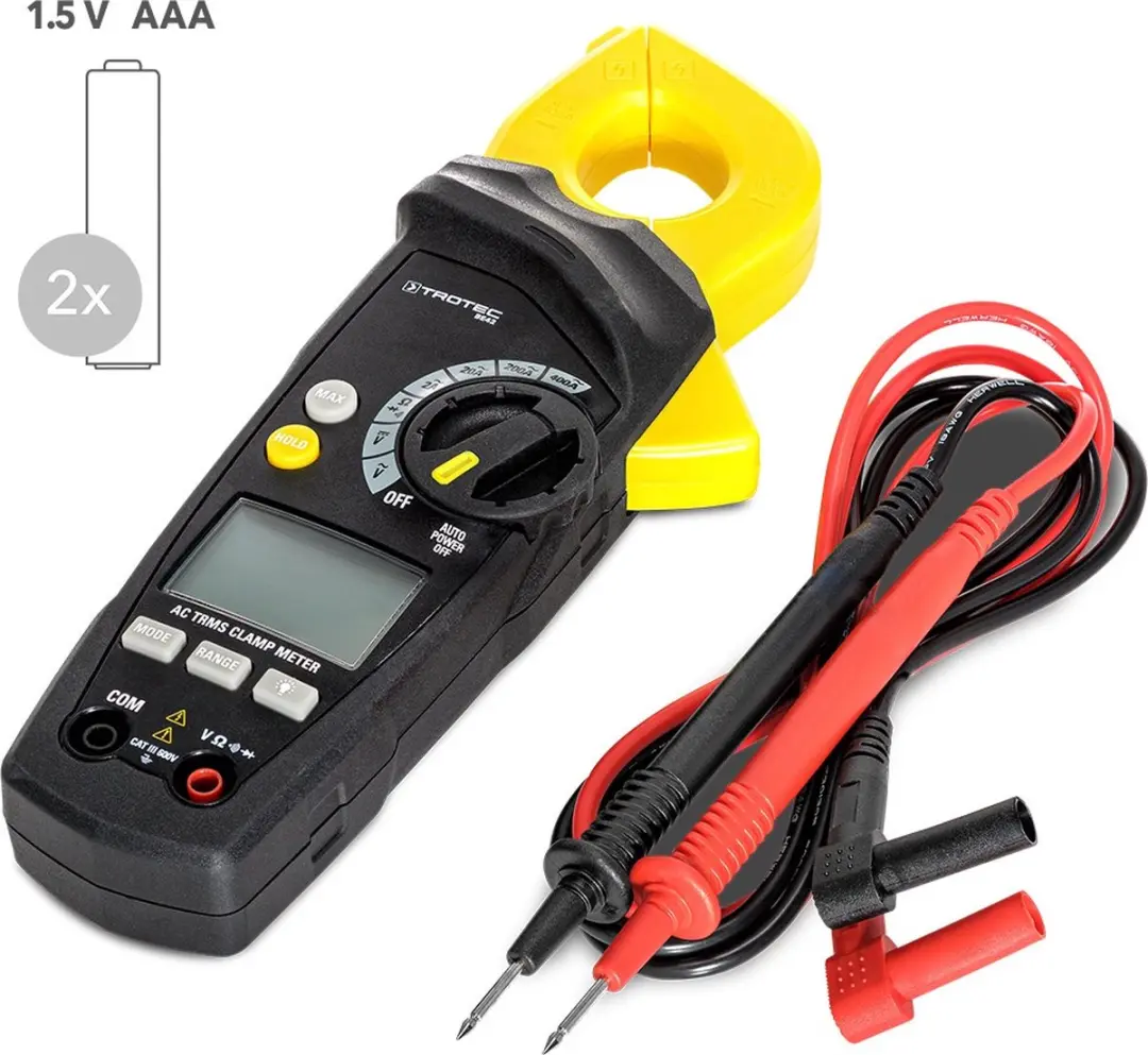 Trotec BE42 True-RMS Stroomtang - Ampèremeter