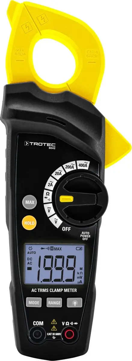 Trotec BE42 True-RMS Stroomtang