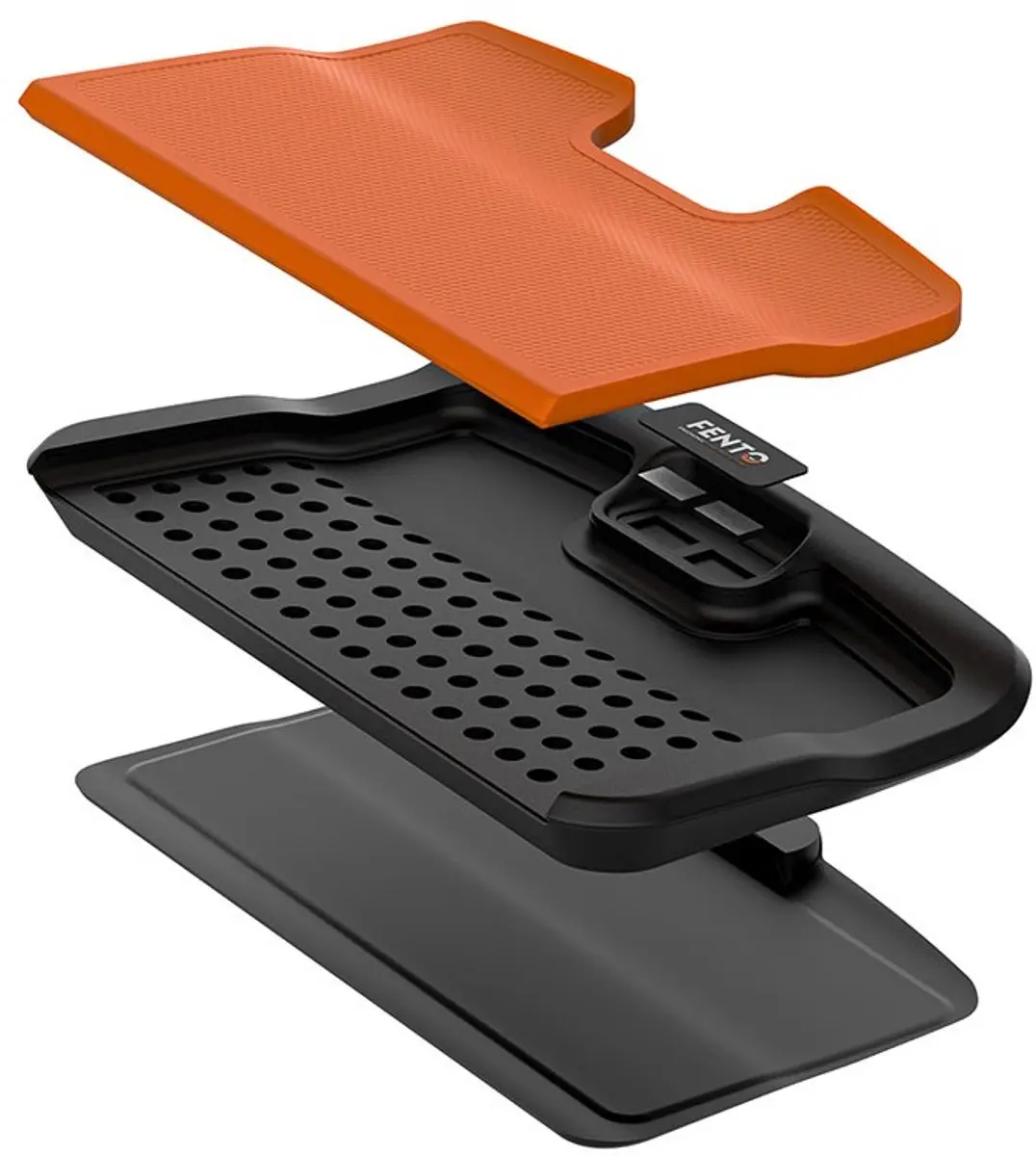 Fento Board M2 Kniebeschermer F280520 - Oranje/Zwart