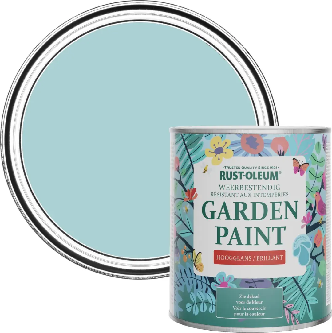 Rust-Oleum Kleine Cycladen Blauw Tuinverf 750ml