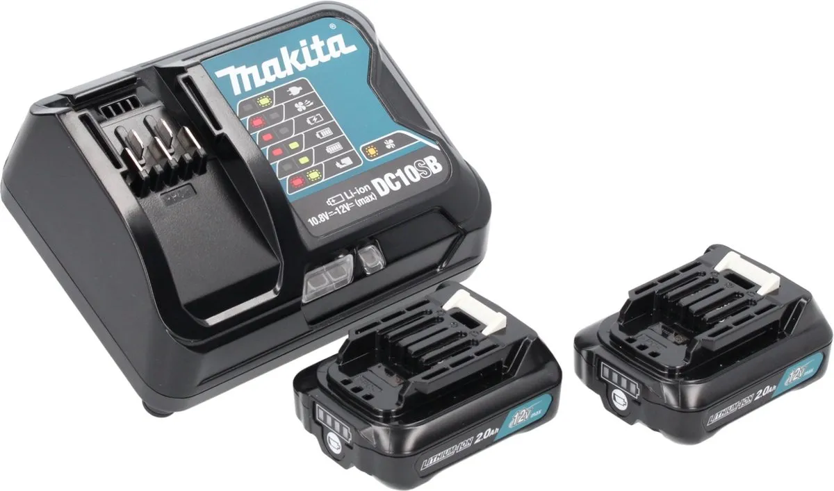 Makita DF333DSAJ Accu Boor-/schroefmachine 12V - 2.0Ah - 20 standen