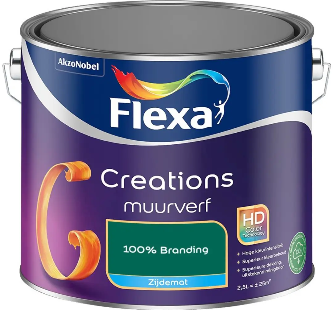 Flexa Creations Muurverf Zijdemat 100% Branding