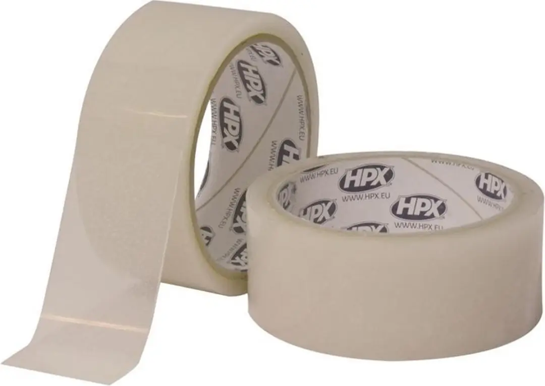 HPX Enkelzijdige Afdichtingstape 38mm x 1,5m - Semi-transparant