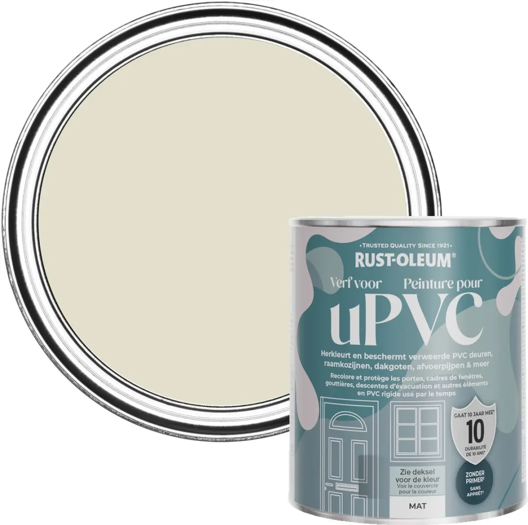 Rust-Oleum Verf PVC Mat Havermelk 750ml