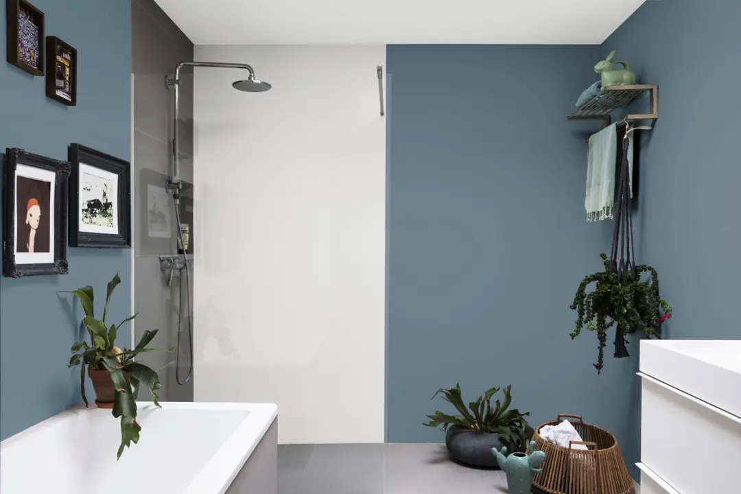 Flexa Strak Op De Muur Binnenmat Denim Drift Mengverf 2,5L