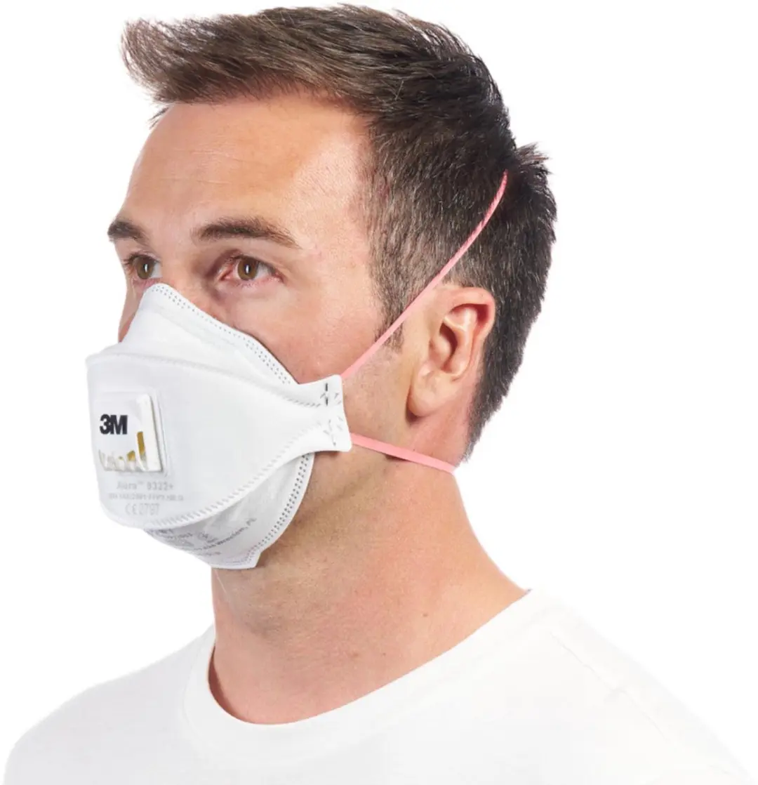 3M Aura FFP3 Stofmasker met ventiel - 5 Stuks