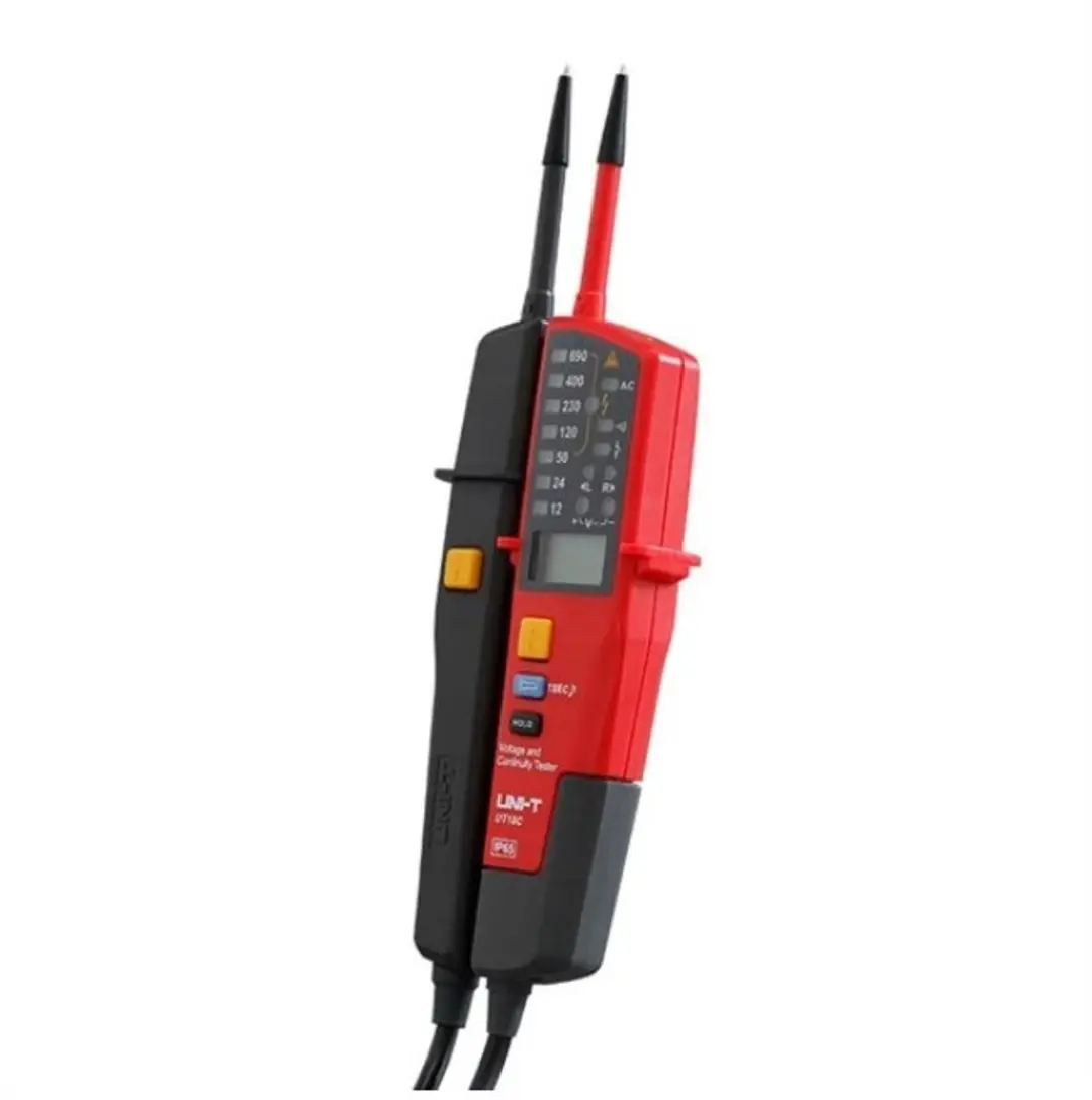 UNI-T UT18C Spannings- en doorbeltester - IP65 CAT IV 600V - Rood/Grijs