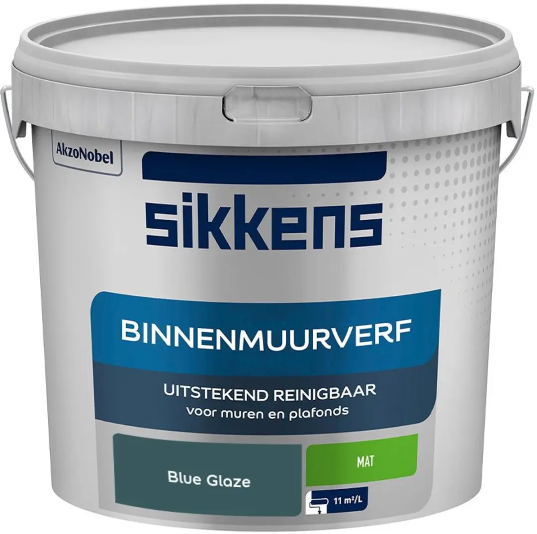 Sikkens Binnenmuurverf Mat Blue Glaze 5L