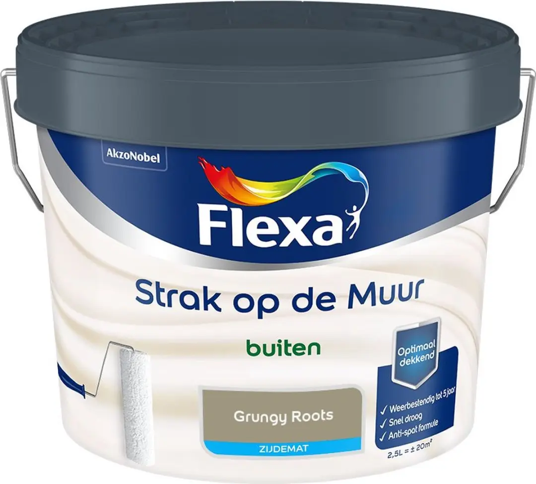 Flexa Mengverf Grungy Roots 2,5L