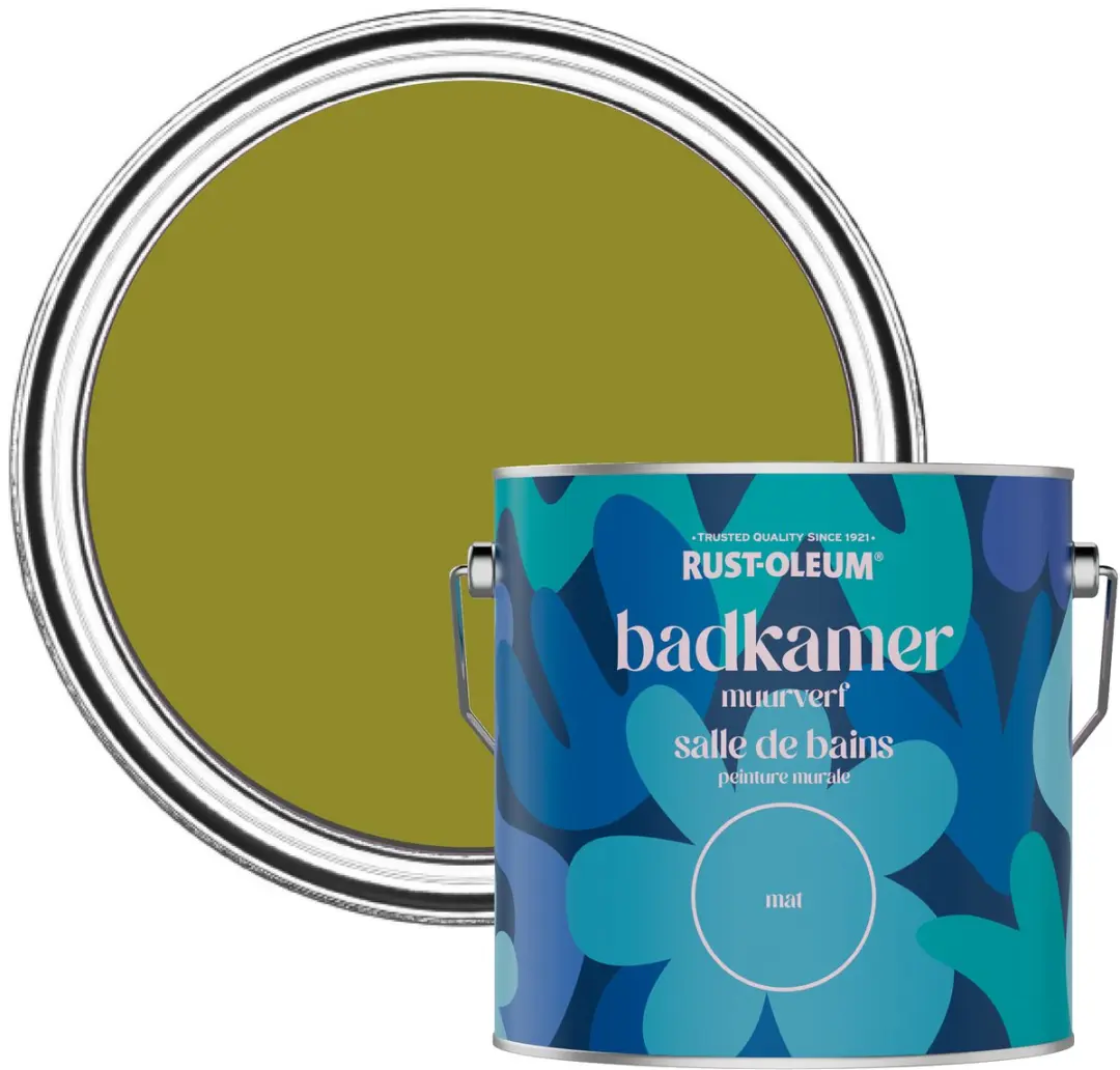 Rust-Oleum Badkamerverf Olijf 2,5L