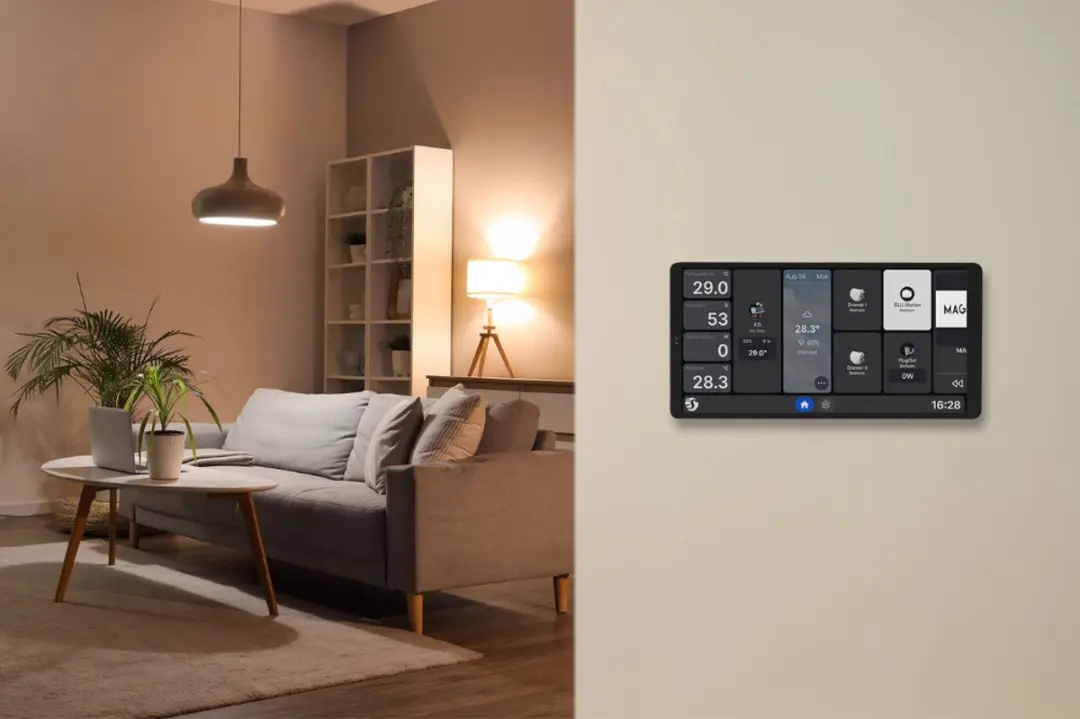 Shelly Wall Display X2i - Domotica Display - Zilver
