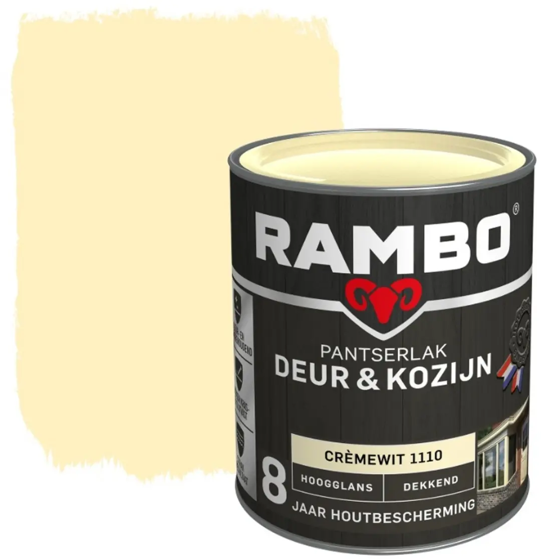 Rambo Pantserlak Deur en Kozijn 0.75L