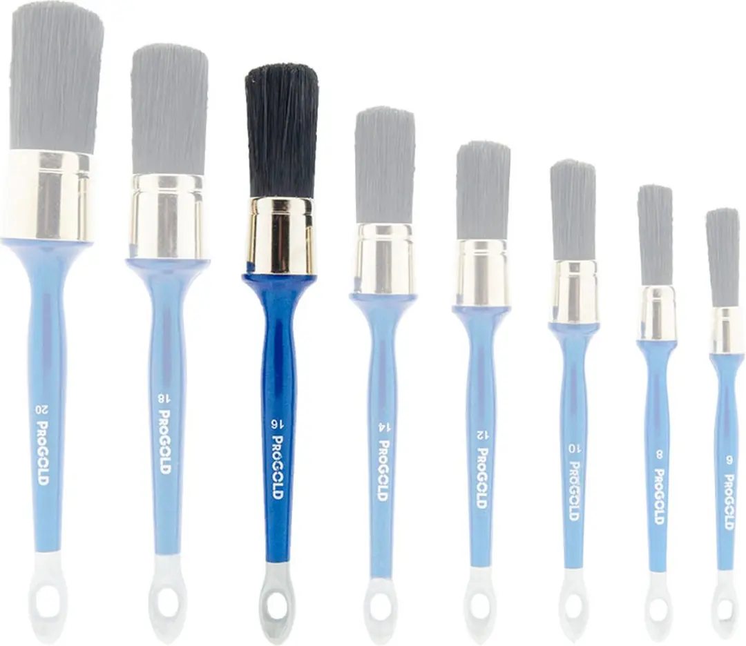 ProGold 6080-16 Kwas Punt - Maat 14 - Blauw/Zwart