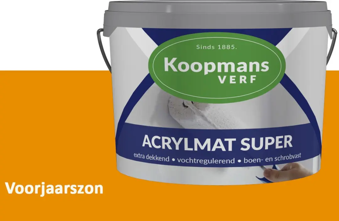 Koopmans Acrylmat Super Matte Muurverf 1L