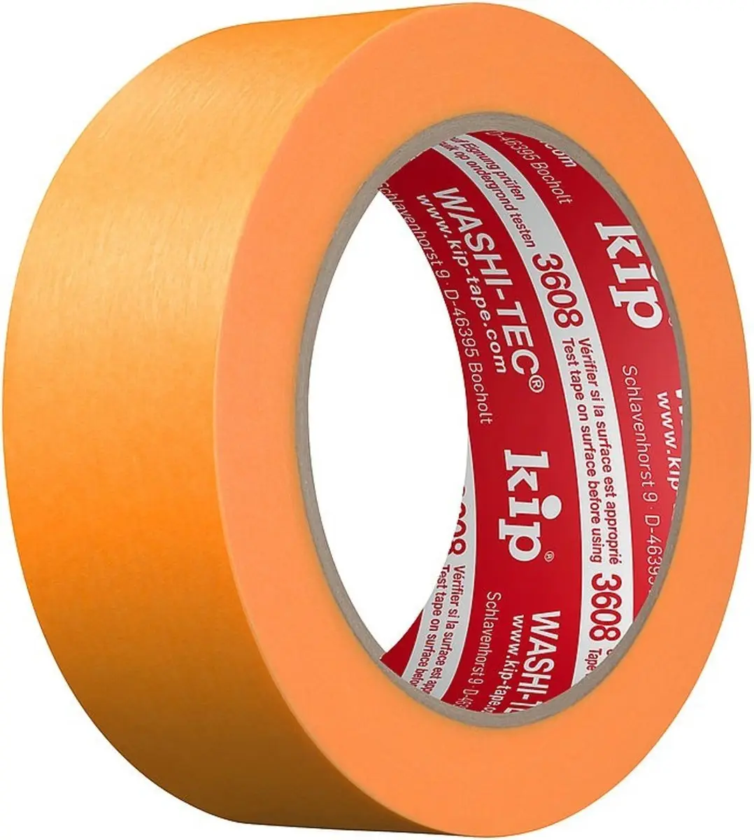 Kip 3608 Washi Tape Oranje 36mm
