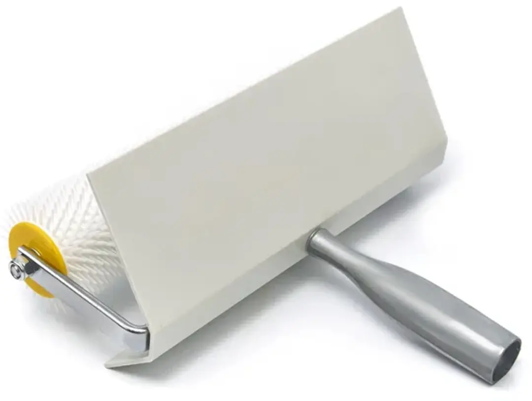 HBM Ontluchtingsroller met Spatkap 25cm - Grijs