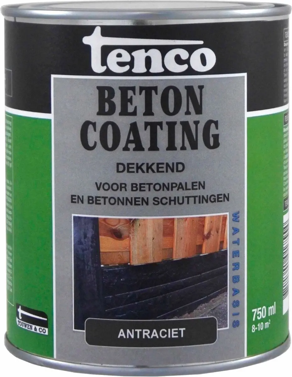 Tenco Beton Coating Antraciet 750ml