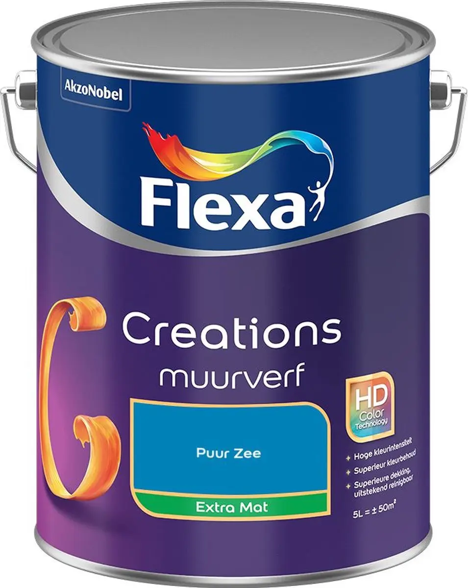 Flexa Creations Muurverf Extra Mat Puur Zee