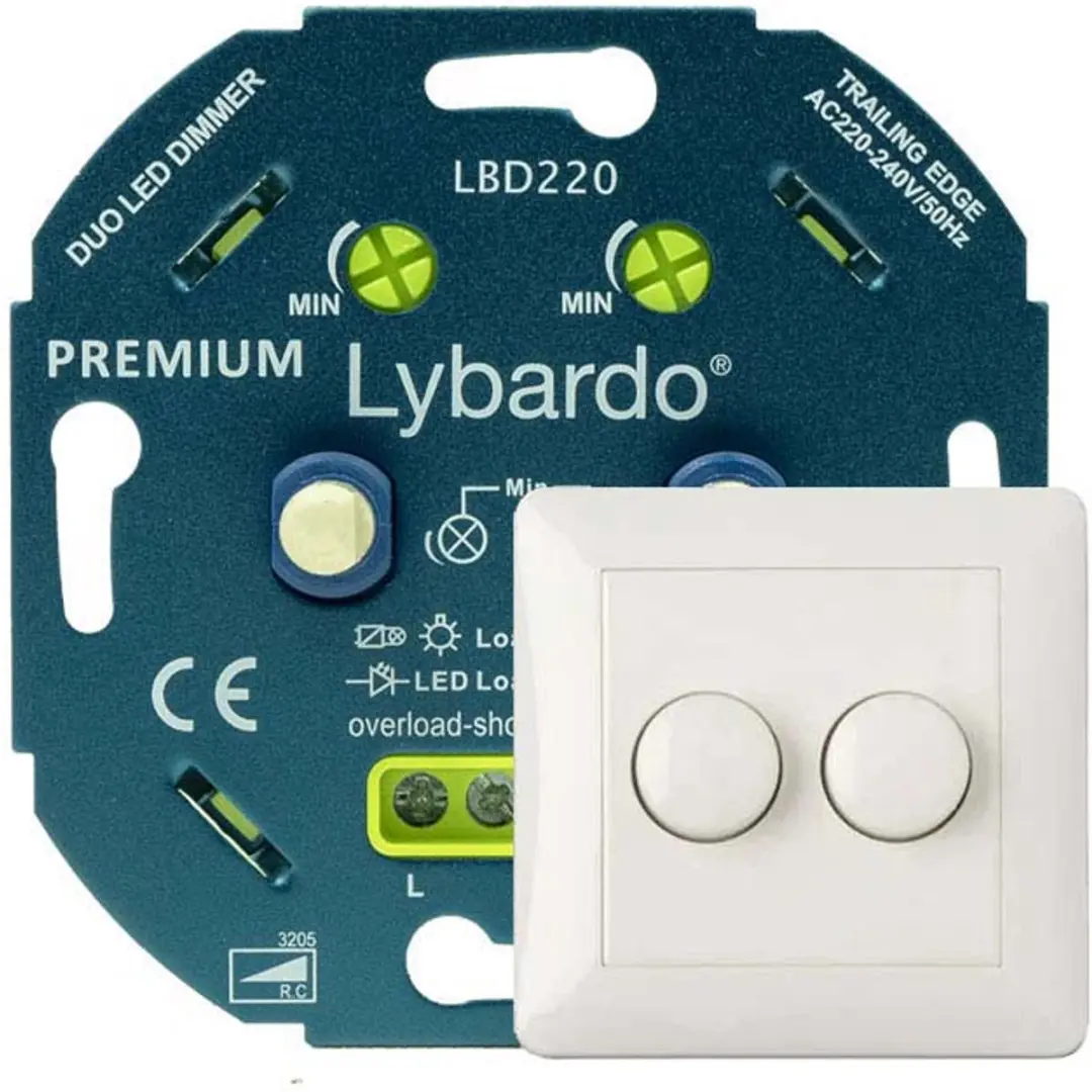 Lybardo Duo Dimmer LED Inbouw