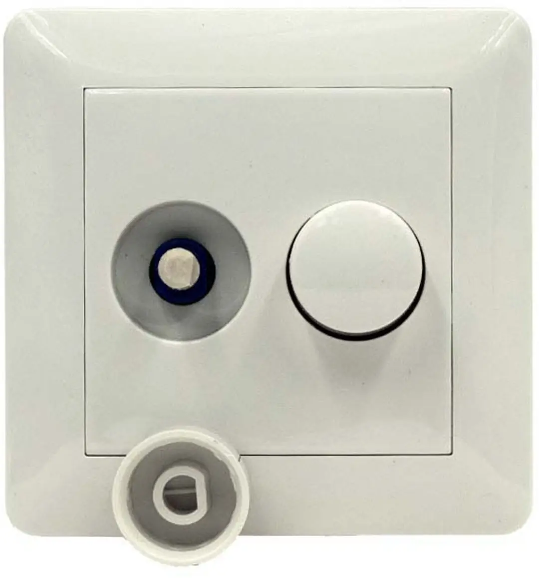 Lybardo Duo Dimmer LED Inbouw - 2x 0-75W Wit