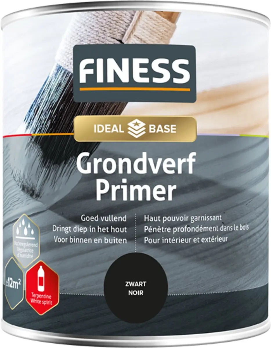 Finess Grondverf Zwart