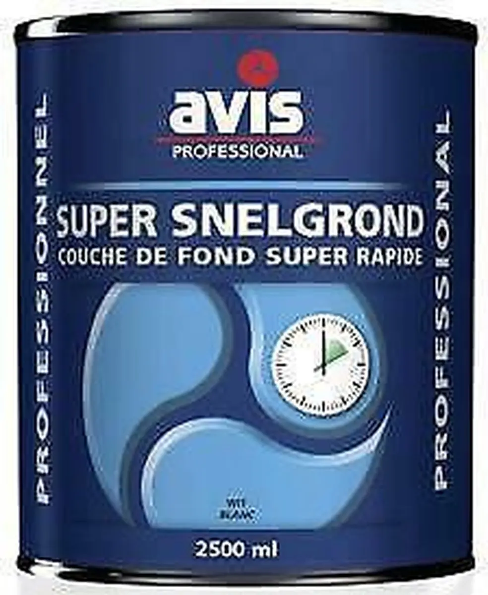 Avis Super Snelgrond Wit 1 Ltr