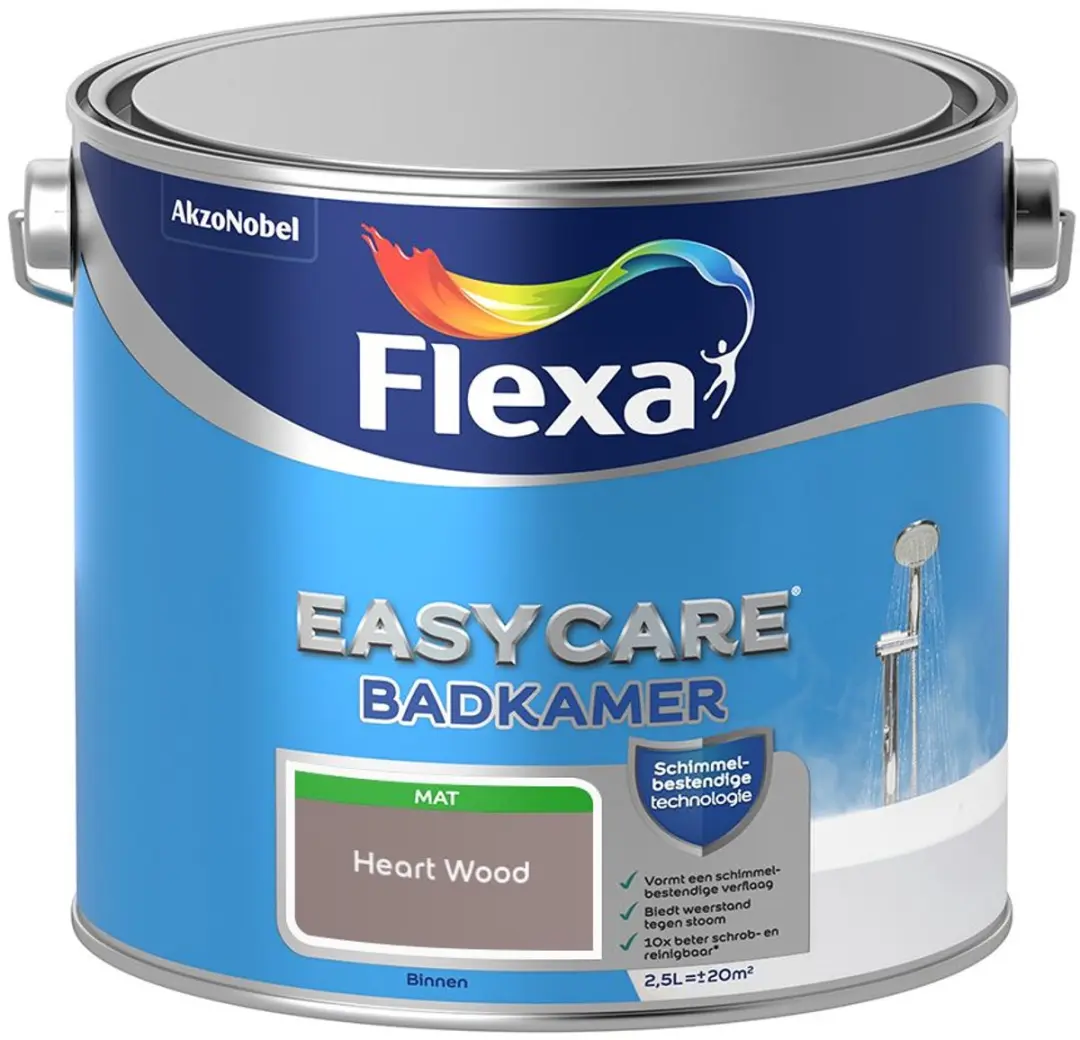 Flexa Easycare Badkamer Heart Wood Mengverf 2,5L